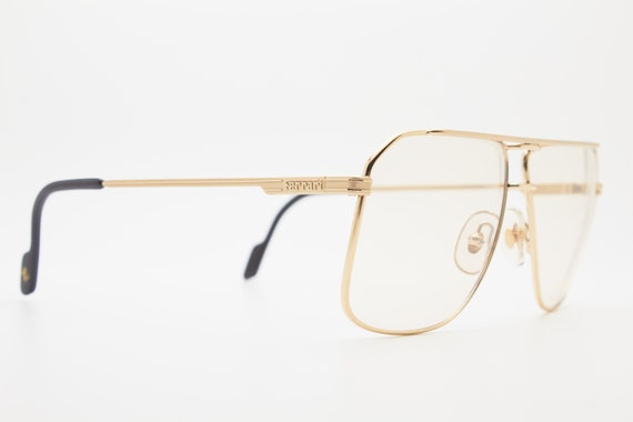 Vintage Man Eyewear FERRARI F 24  golden frame,vi… - image 7
