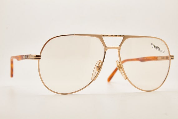 1980s glasses/Men's Vintage Eyewear DEFILE OPTIC … - image 5