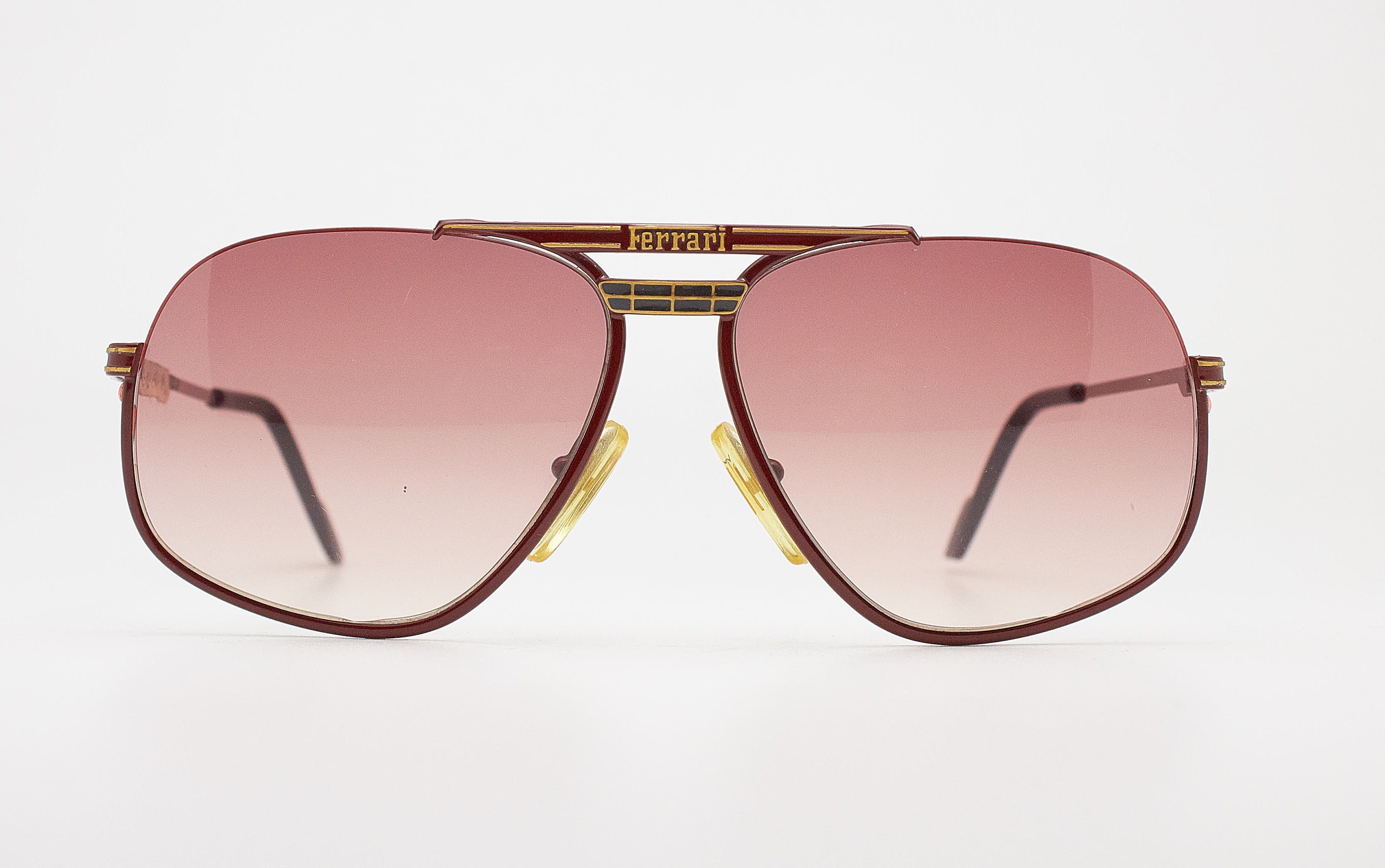 Ferrari Ferrari sunglasses with pink lenses Unisex