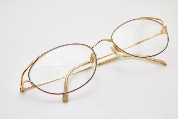 Vintage Woman Glasses SILHOUETTE M6494 6052 53-13 Metal Steampunk ビキニセット 水着ショーパンTシャツ 1式セット
