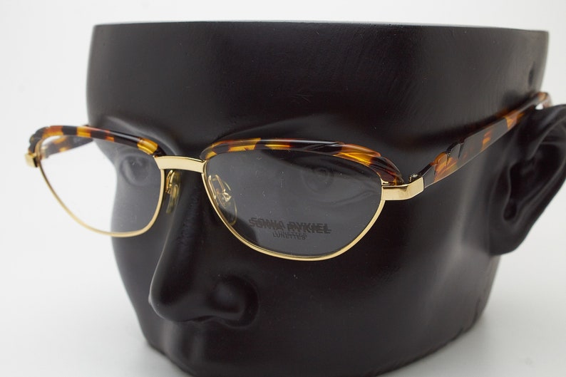 SONIA RYKIEL S.613 W Vintage SunGlasses Woman Cateye/'s Frame High-Fashion Eyewear Stylish Designer Luxury Glasses Classic Shape Fashionistas