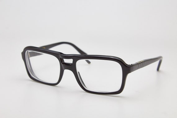 Vintage PERSOL RATTI 6152H Black Square Vintage M… - image 9