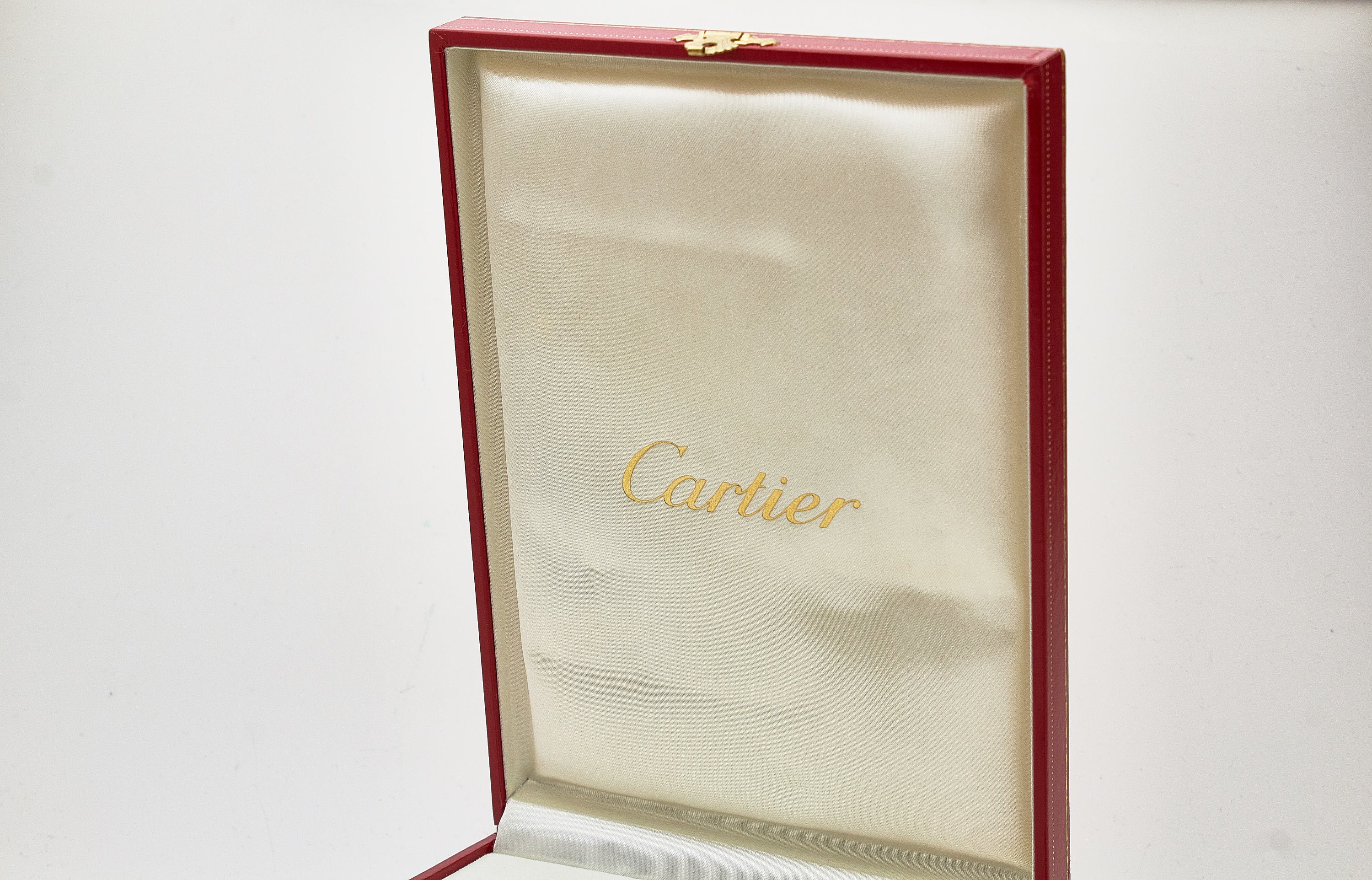 Vintage CARTIER Box CO456 Santos Bracelet Paris Red Box Vintage CARTIER Box CO456 Santos Bracelet Paris Red Box