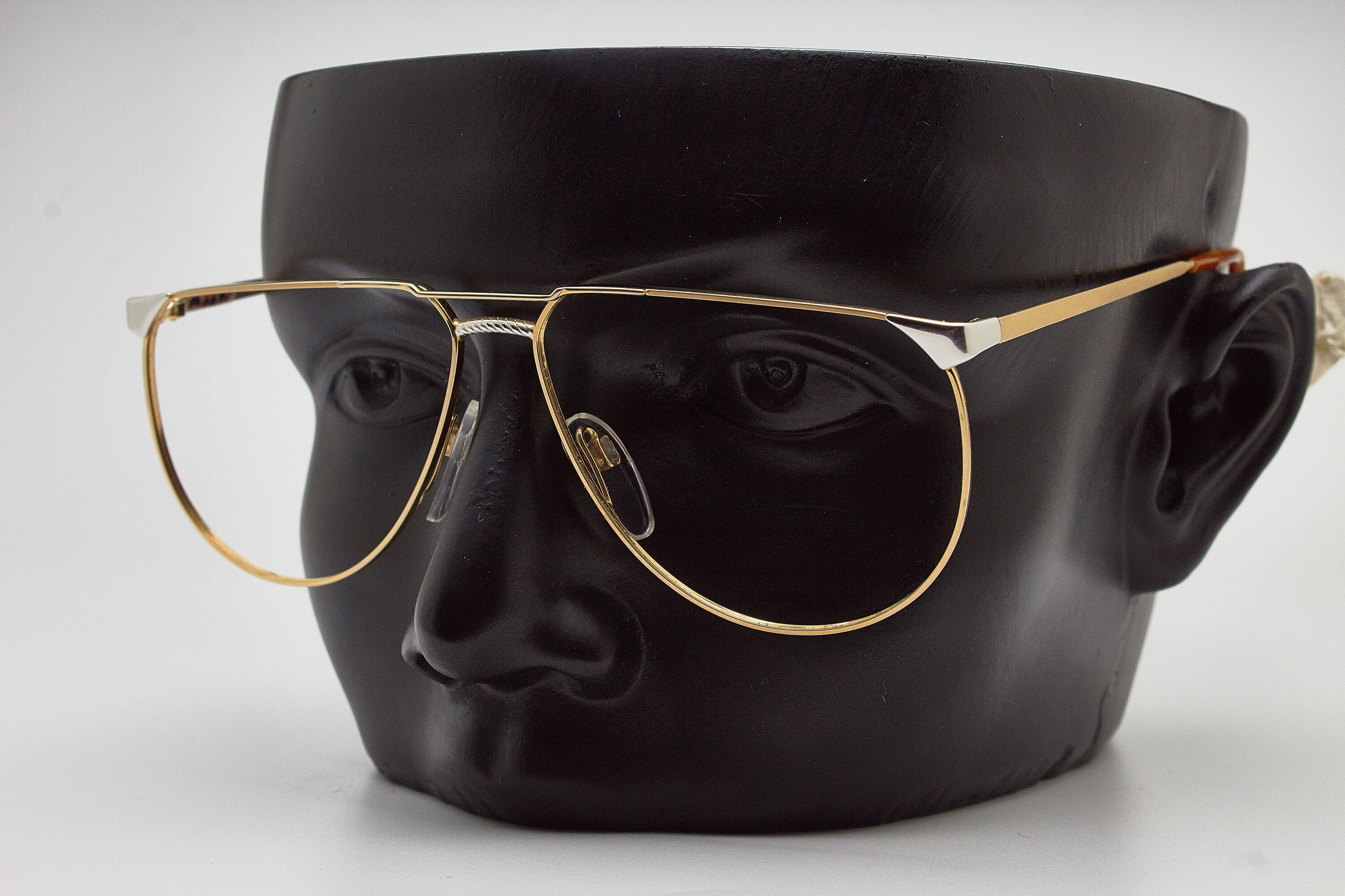 Lunettes De Soleil Vintage Menrad 422-311 - Cuivre Bronze - Forme Ovale - NOS