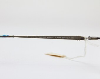 NICOLE MILLER New York NM 1444 X-ray Glasses Antique Pewter NICOLE MILLER New York NM 1444 X-ray Glasses Antique Pewter