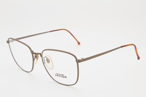 square eyeglasses TRUSSARDI ACTION ATR5 metal fra… - image 2