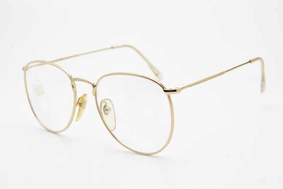 Vintage Man Eyewear OPTIMODA BOB Gold Plated 18K Oversize - Etsy