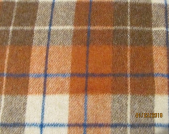 vintage wool fabric etsy