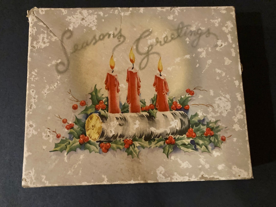 Boxed Vintage Christmas Cards 