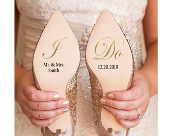 personalized wedding shoes