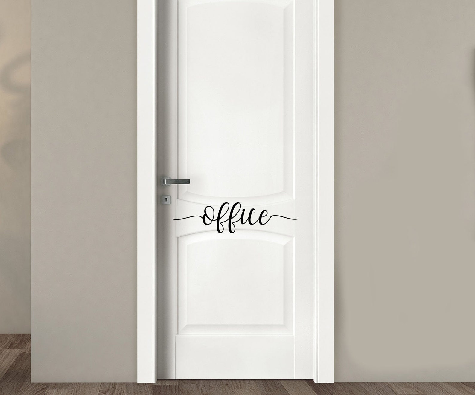 Office Door Decal Home Office Door Sticker Work From Home Etsy