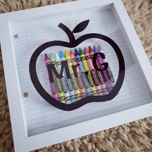 Teachers Shadow Box Teachers lighted shadow box teacher&#39;s day gift Gift for teachers Teachers appreciation gift shadow box for teacher