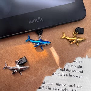 Shark Charm | USB Type C | Anti Dust Plug | Phone Charm