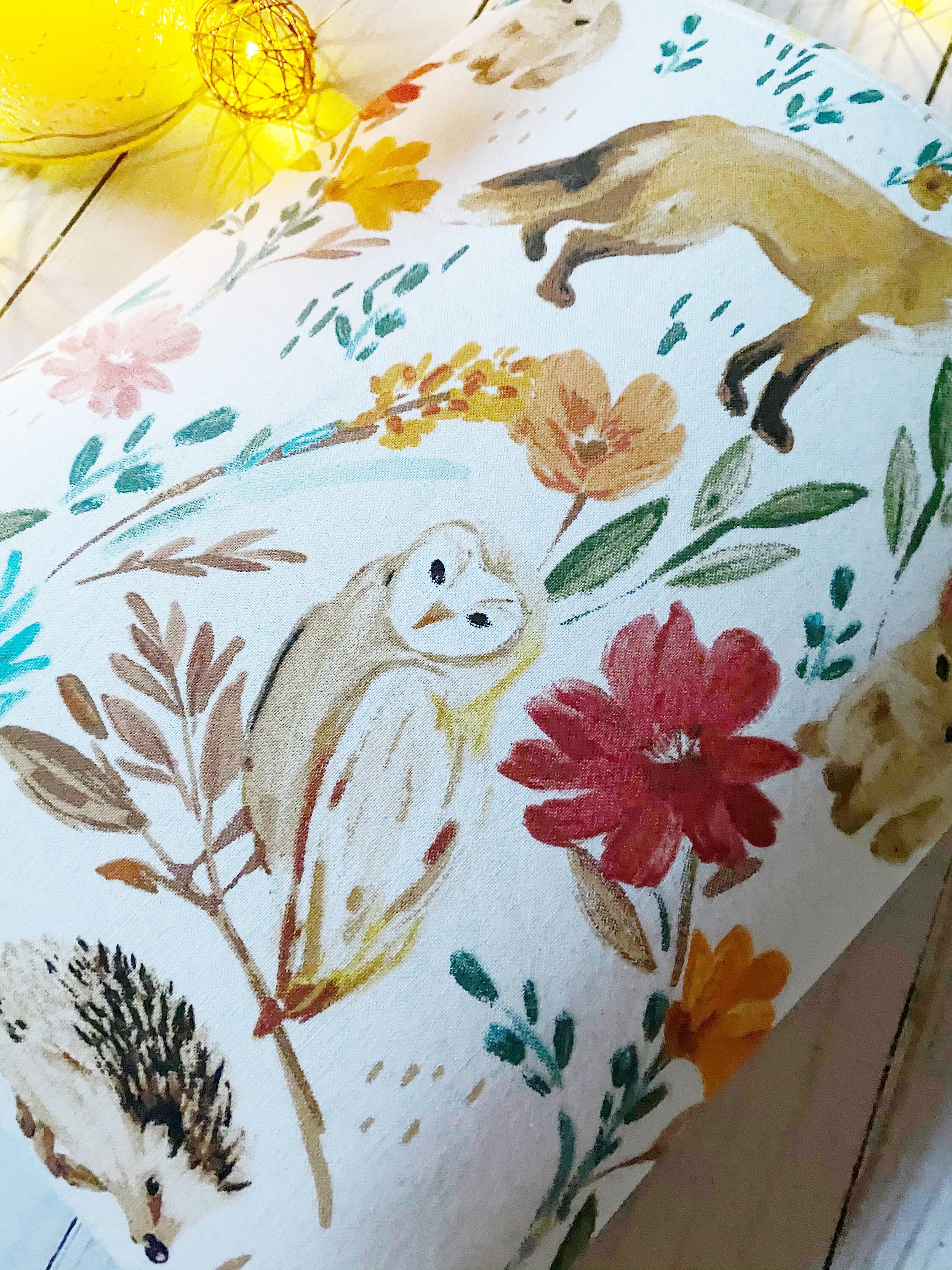 Timber Book Protector Autumn Woodland Padded Book Sleeve | Book Protector | Book Holder ...