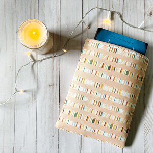 Little Library Padded Book Sleeve | Book Protector | Book Holder | Bookish Gift