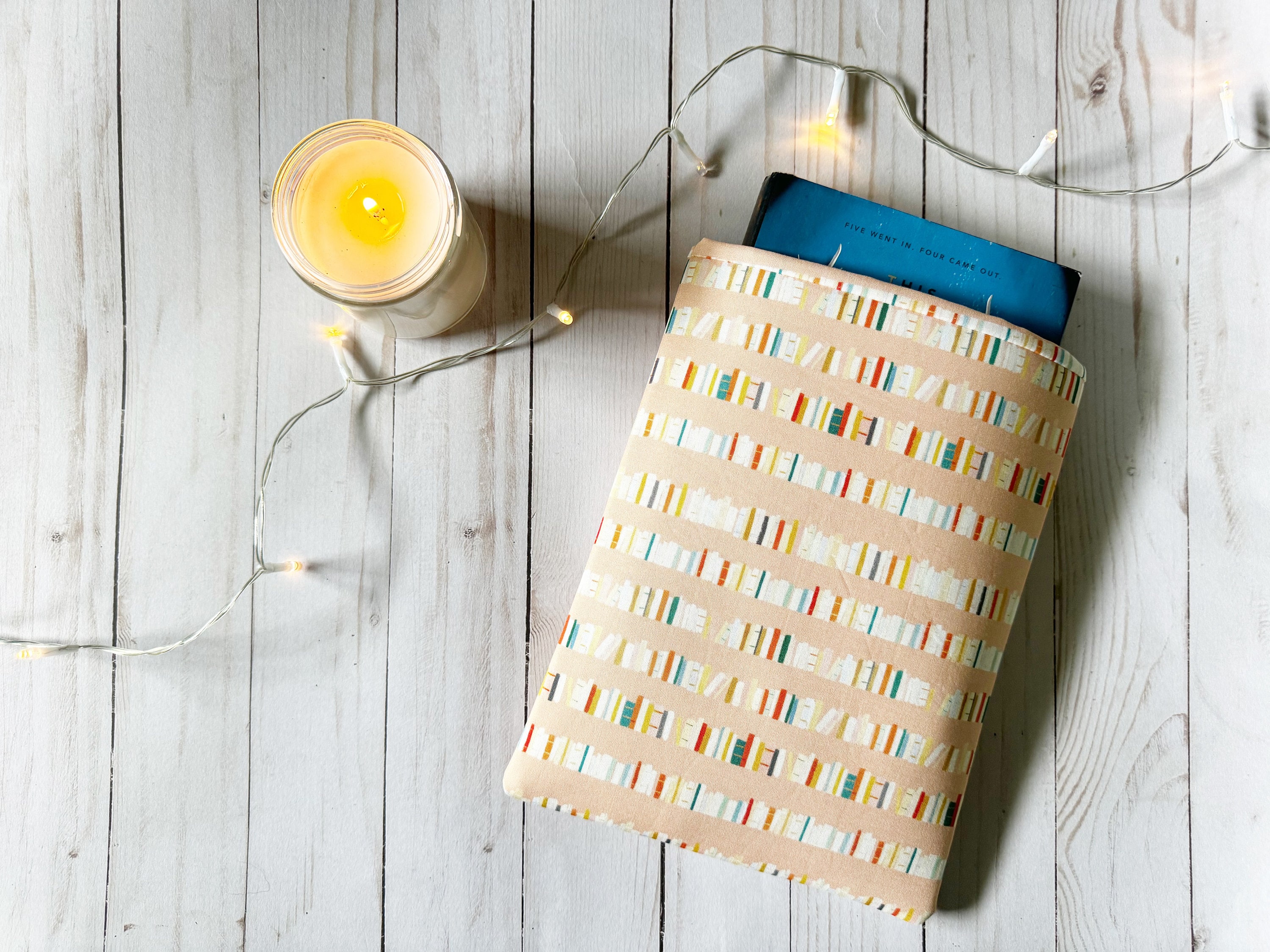 Little Library Padded Book Sleeve | Book Protector | Book Holder ...