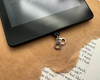 Handcuffs  Kindle Charm | USB Type C | Anti Dust Plug | Phone Charm