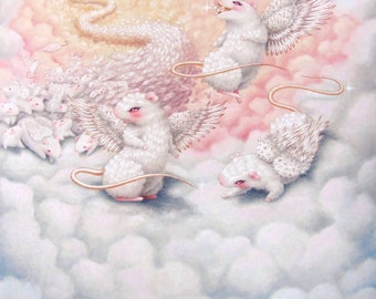Relentless Rats- original painting