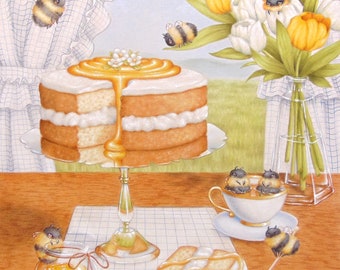 Bee Our Guest - print