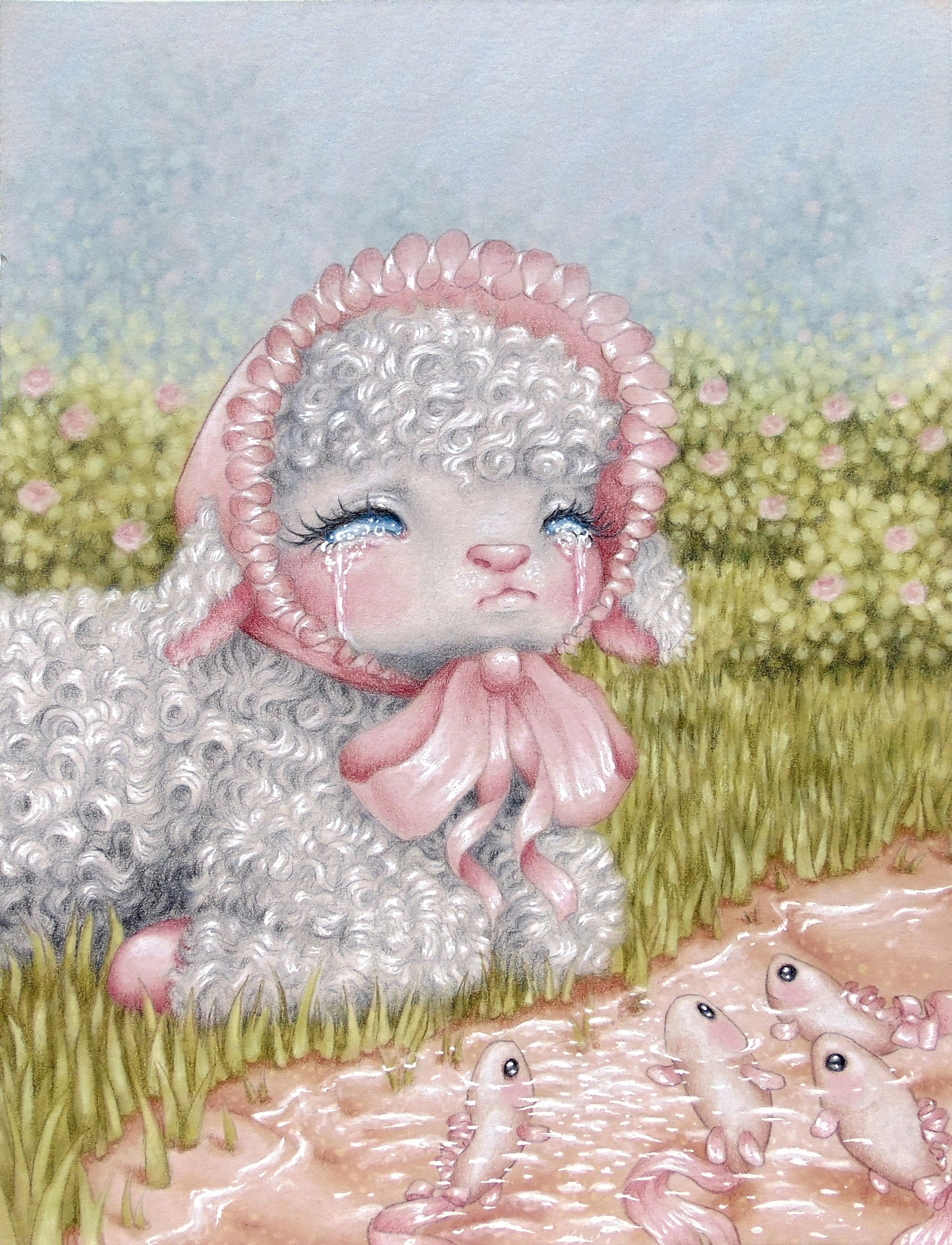 Shoulders to Cry On - print