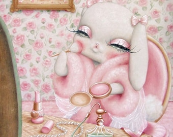 The Ballerina&#39;s Boudoir - print
