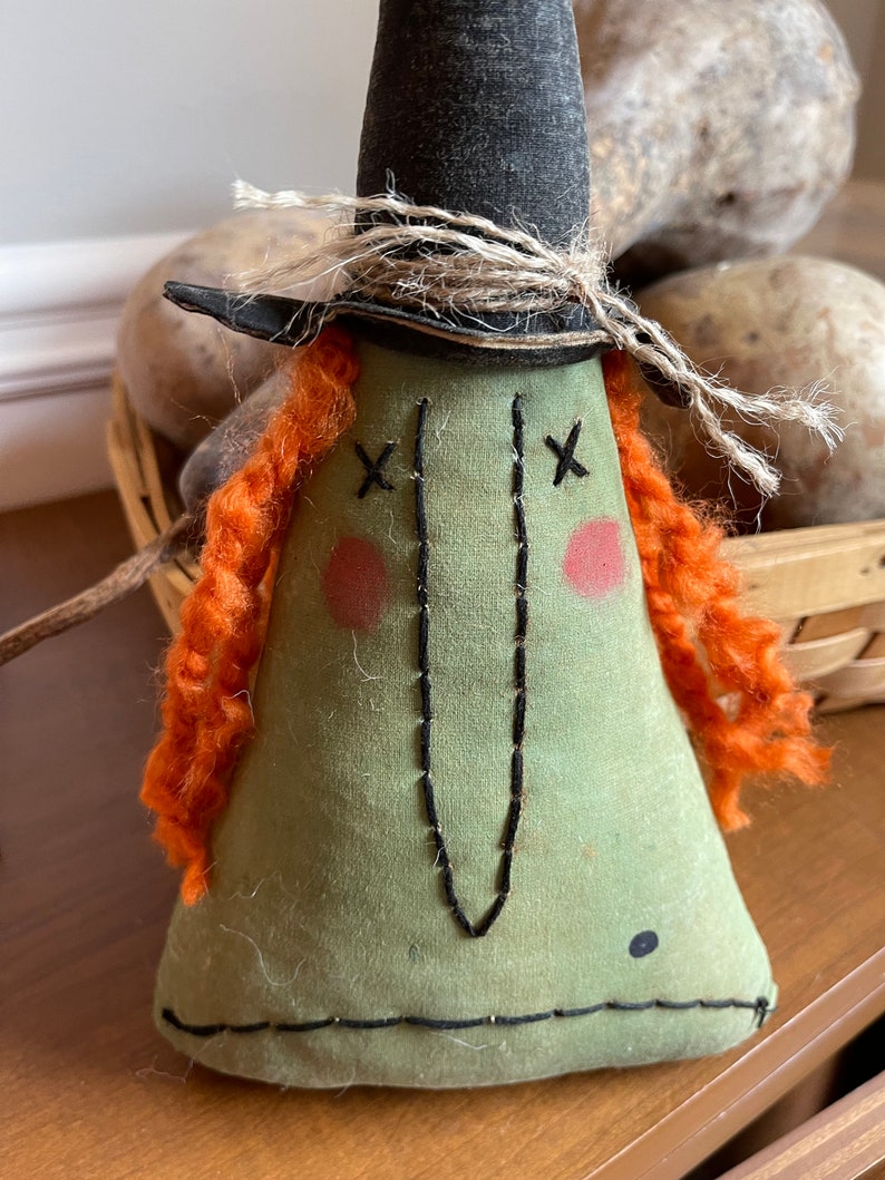 Primitive Halloween Witch - Etsy