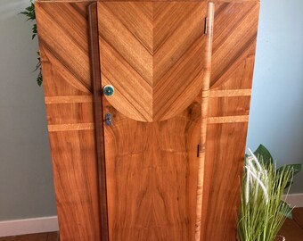 Small Art Deco wardrobe