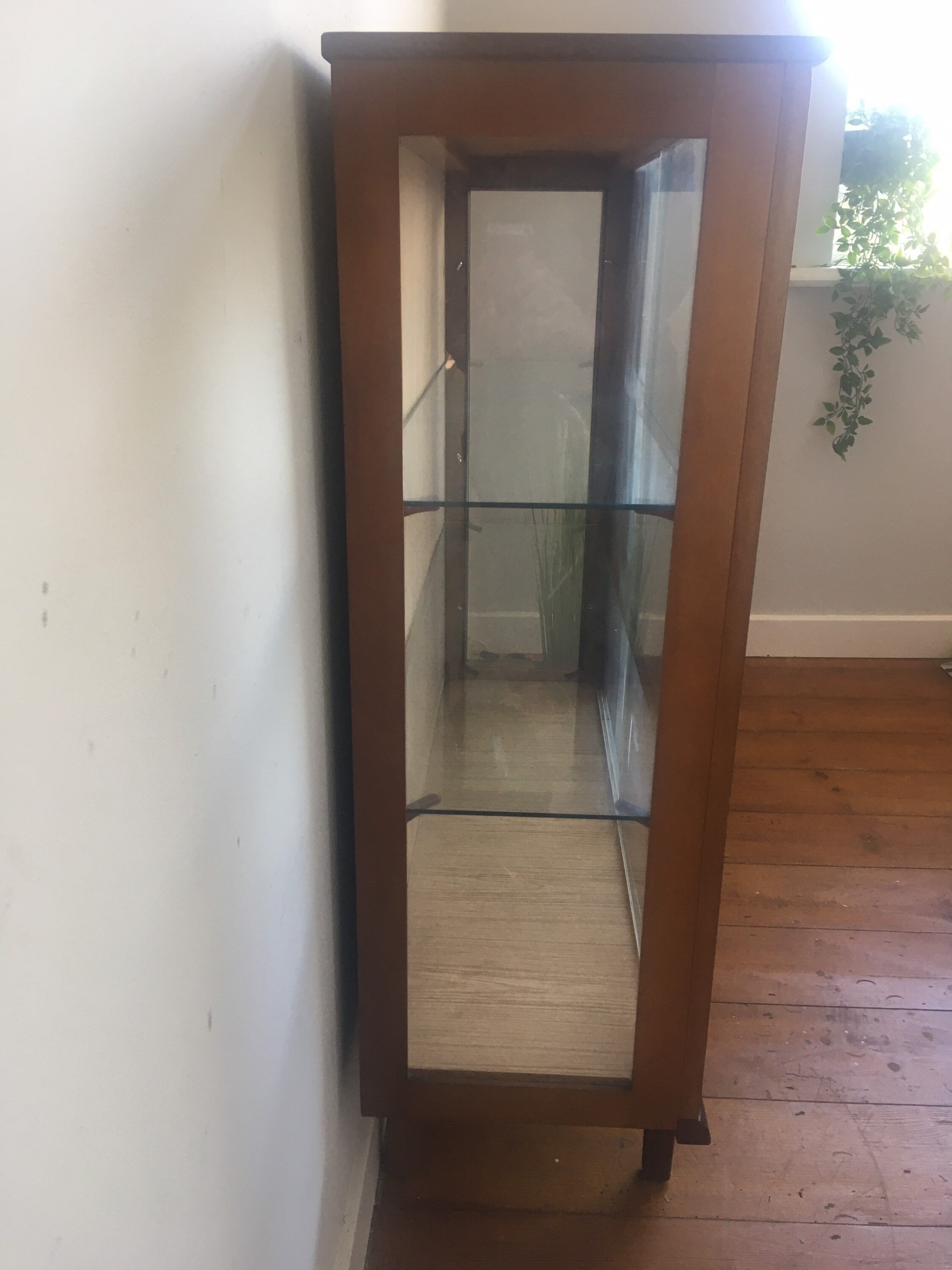 Vintage Teak and Glass Display / Home Bar Etsy UK