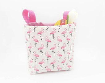 Lenkertasche Mädchen Laufrad Fahrrad Wutsch, Flamingo Rosa Lenkertasche Mädchen, Geburtstagsgeschenk Mädchen, wasserfest