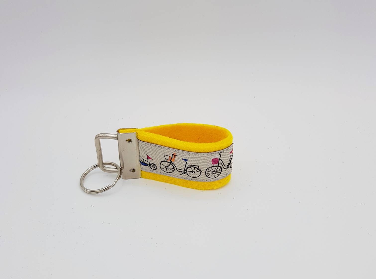 schlüsselanhänger filz fahrrad