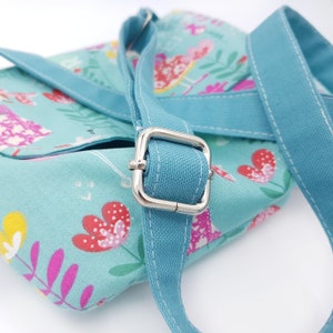 Kinder Umhängetasche, Crossbody Kinder Tasche, Mädchen Geburtstagsgeschenk, Schultertasche Prinzessin Bild 4