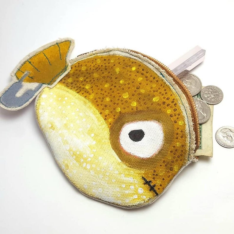 Puffer pouch money lippies stash