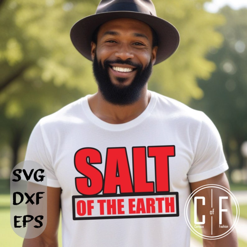 Salt of the Earth | SVG | DXF | EPS | Vector Art Commercial & Personal ...