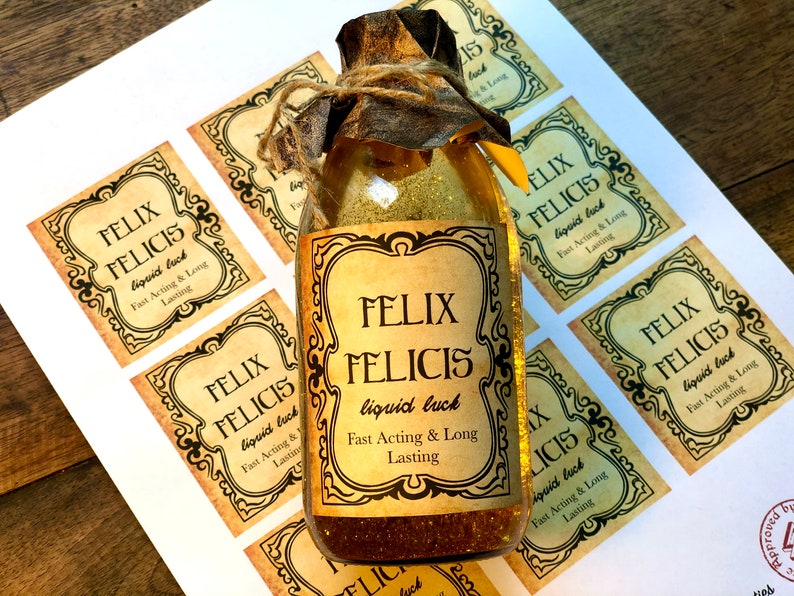 Hp Potion Labels Printable