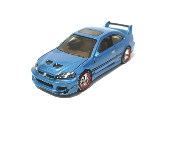 Hot Wheels Custom Honda Civic Si Etsy