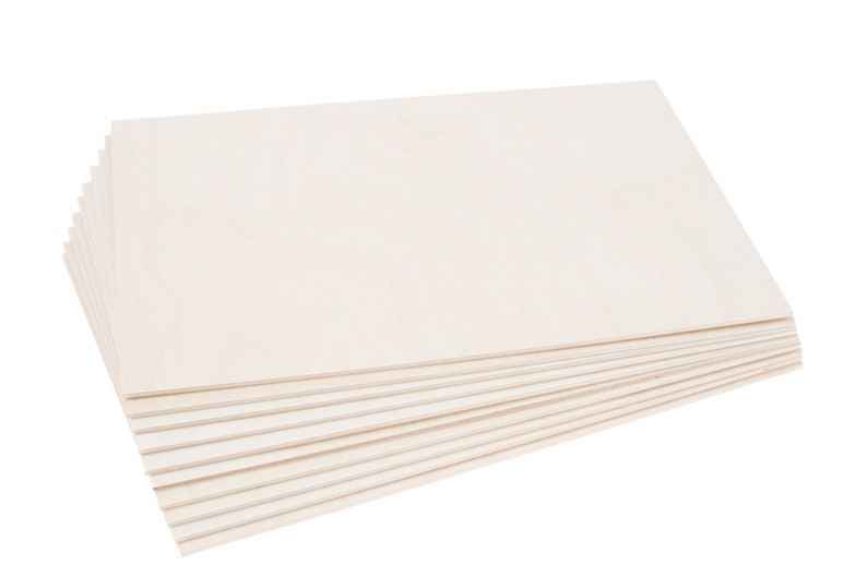40 Pcs x 3mm PREMIUM Birch Baltic Plywood Wood Panel Laser / CNC / Painting 60x40cm Onlywood image 2