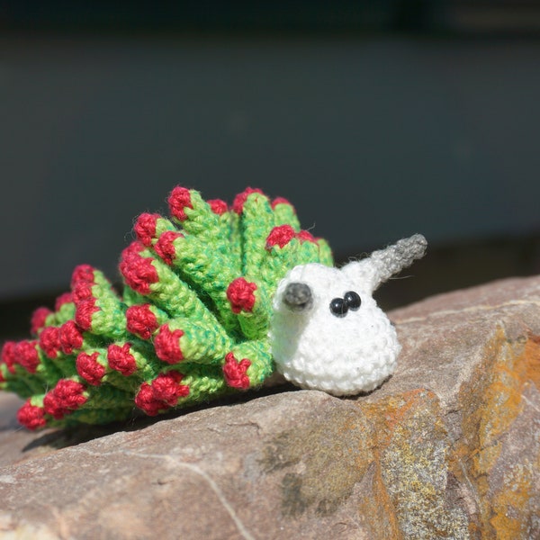 Costasiella nudibranch leaf sheep sea slug crochet pattern