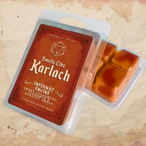 KARLACH Inspired Wax Melt - BG3 - 8 oz Hand Poured Soy Blend Wax - Nerdy Anime Video Game Gift