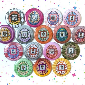 Buy 2 Get 1 FREE! Danganronpa V1 TAMAGOTCHI Buttons - 2.25 inch Button! Anime Pin - Free Shipping!