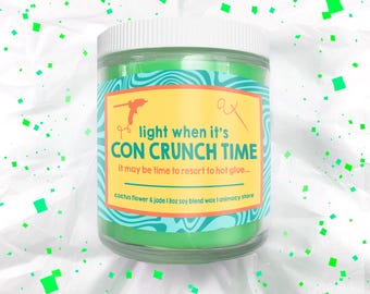 HELP it's Con Crunch time!! - 8 oz Hand Poured Soy Blend Wax Candle - Video Game Nerdy Gift