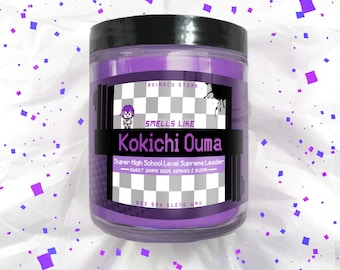 ALL CHARACTERS Danganronpa V3 Candles - 8 oz Hand Poured Soy Blend Wax - Video Game Nerdy Gift