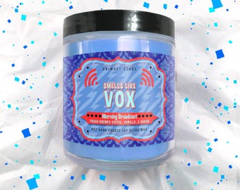 VOX Inspired Candle - Horror Hell Hotel - 8 oz Hand Poured Soy Blend Wax - Video Game Nerdy Gift