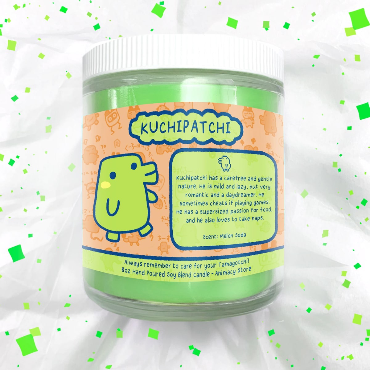 Kuchipatchi - Tama Friends Candle - 8 Oz Hand Poured Soy Blend Wax - Video Game Nerdy Gift - Etsy