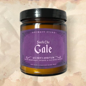 GALE Inspired Candle - BG3 - 8 oz Hand Poured Soy Blend Wax - Nerdy Anime Video Game Gift