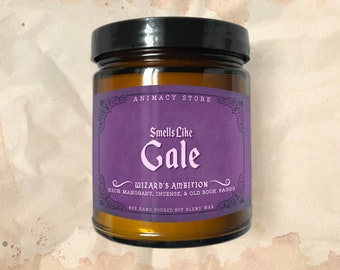 GALE Inspired Candle - BG3 - 8 oz Hand Poured Soy Blend Wax - Nerdy Anime Video Game Gift