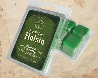 HALSIN Inspired Wax Melt - BG3 - 2.75 oz Hand Poured Soy Blend Wax - Nerdy Anime Video Game Gift