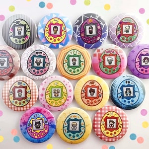 Buy 2 Get 1 FREE! Danganronpa V2 TAMAGOTCHI Buttons - 2.25 inch Button! Anime Pin