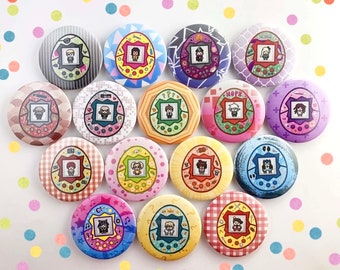 Buy 2 Get 1 FREE! Danganronpa V2 TAMAGOTCHI Buttons - 2.25 inch Button! Anime Pin