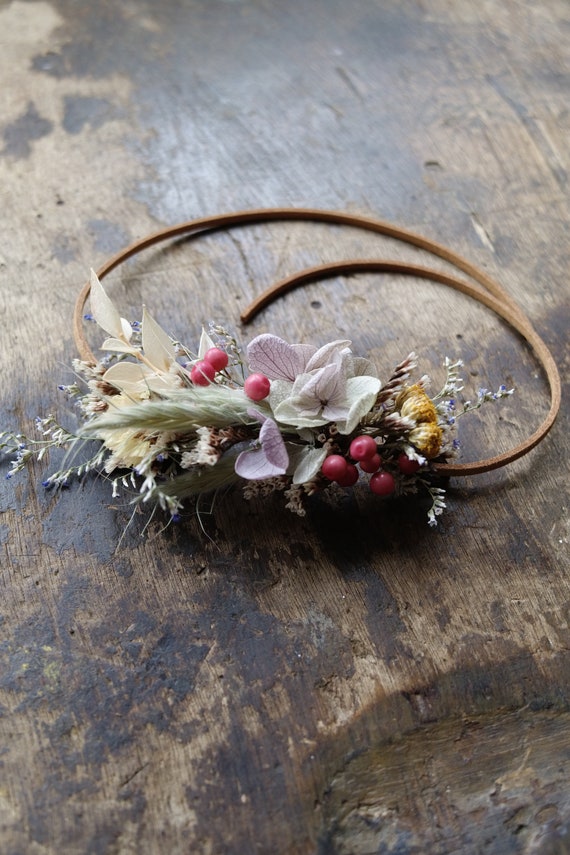 Dried cheap flower bracelet