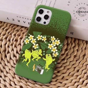 Funny dancing Frog phone case IPhone 15 14 Plus 13 Pro Max IPhone 12 mini 11 IPhone SE 2022 2020 IPhone X XR XS IPhone 8 IPhone 7 6 csz233